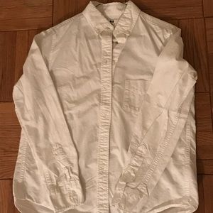 Uniqlo white button up